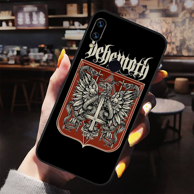 

Чохол для телефону Behemoth Rock Band для Xiaomi Redmi 4x 5 plus 6A 7 7A 8 mi8 8lite 9 note 4 5 7 8 pro Redmi 7