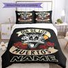 Warner (8) Customize Your Name Bedding Set Breathable Duvet Cover with Pillowcases Home Decoration Birthday Gift