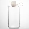 Tritan Handheld Flat Style Water Bottle - Fresh, Stylish, Portable Student Cup for Fruit Tea