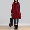 Premium Quality Women's Fashion Casual Elegant Solid Color Long-sleeved Dress Ideal For Every Occasion