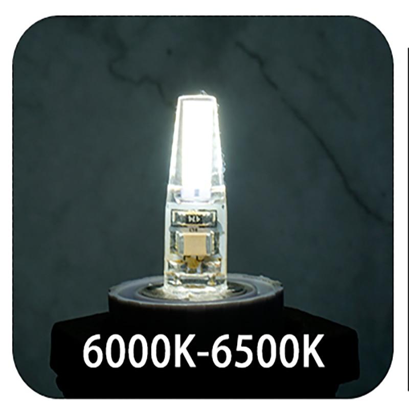 

10 шт. COB лампочка люстра фитиль G4 светодиодный источник света с регулируемой яркостью 12 В мини двухштырьковая лампочка 3 Вт энергосберегающие лампы аксессуары AC 220 В AC 220V