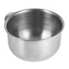 5 Stainless Steel Shaving Bowls Men Premium Grooming Essential Corrosion Resistant Bathroom Accessory