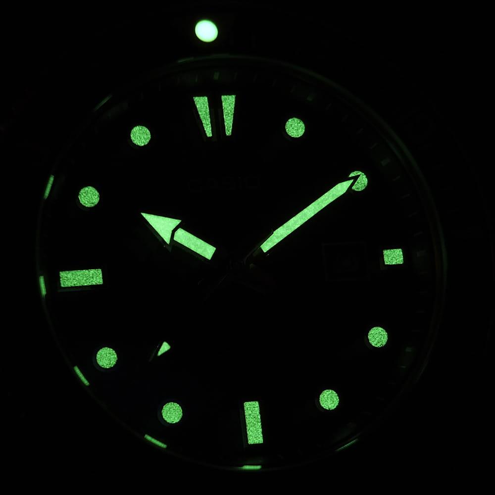 MEN'S WATCH CASIO MDV-107-1A3 (zd172b) + BOX