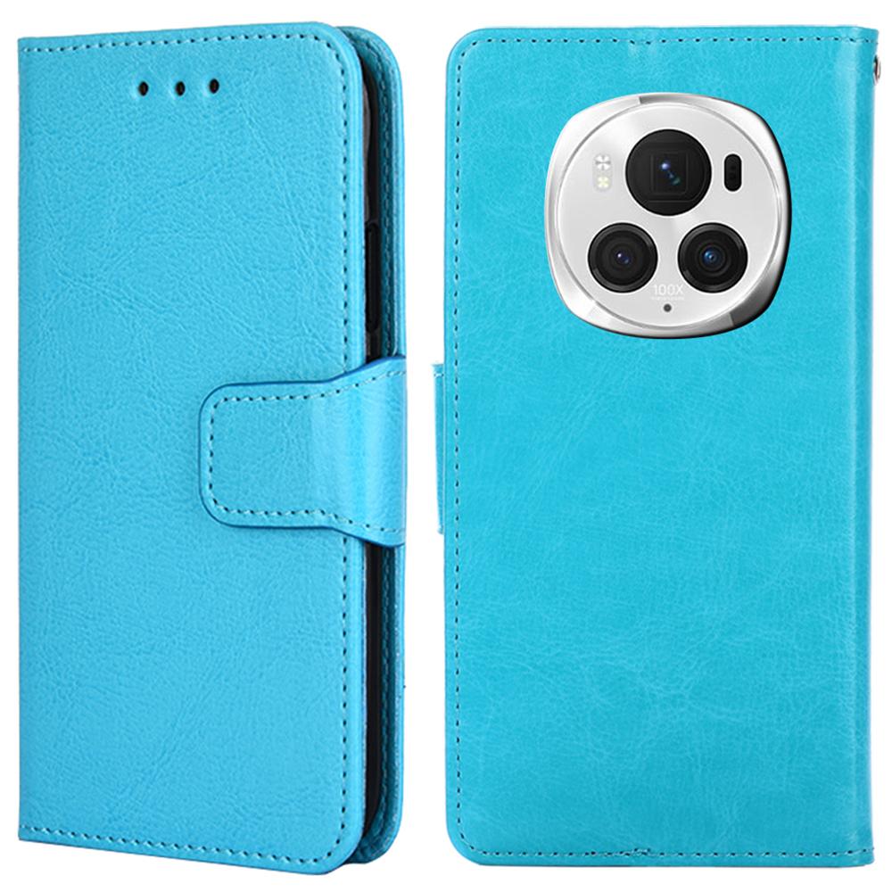 For Honor Magic6 Pro 5G Case Shockproof Leather Phone Cover with Card Slots Wallet