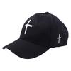Fashionable Casual Cross Embroidered Hat Cotton Spring Cross Baseball Cap Sun-shading Sunscreen Duck Tongue Cap Outdoor