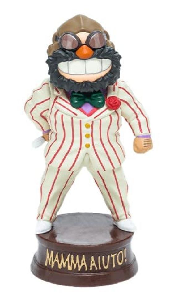

Ghibli Museum Exclusive Mamma Aiuto Boss Figure Bubble Head Tuxedo Mini Ver. Porco Rosso Merchandise