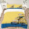 3Pcs Despicable Minions Bedding Sets For All Sizes New 3D Printed Bed Cover Comforter Duvet Cover Pillowcase Bedroom Decoration