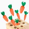 Goryeobaby Children's Sensory Radish Pull Game - Educational Carrot Building Blocks for Kindergarten