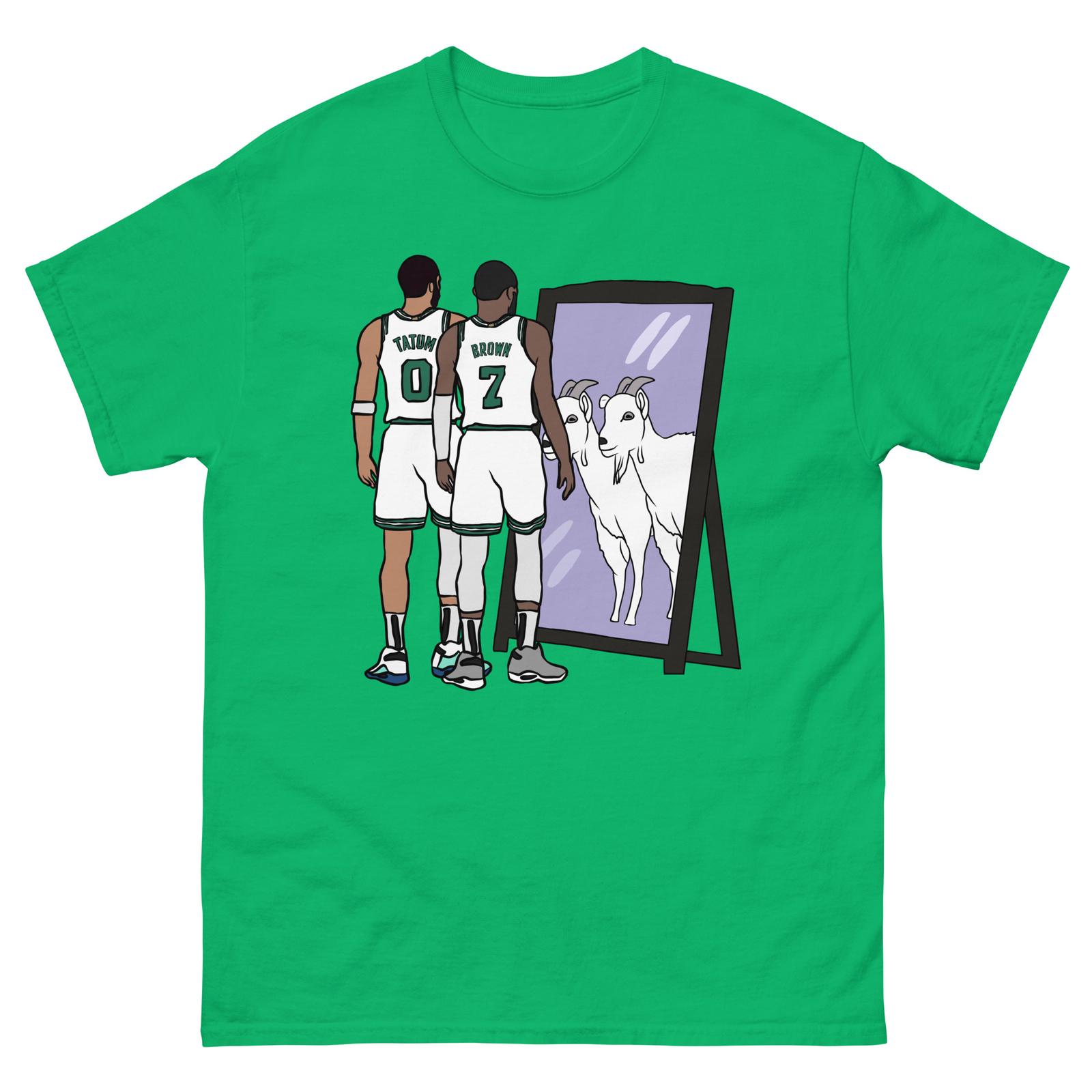 Jayson Tatum and Jaylen Brown Mirror GOATs T-shirt M