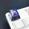 Translucent Resin Halloween Bat Keycaps for Mechanical Keyboards