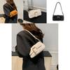 Fashionable Casual Shoulder Bag For Daily Use Synthetic Leather Small Square Crossbody Bag With Phone Pocket