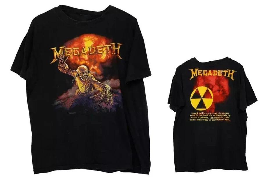 

1987 Megadeth Peace Kills Tour Shirt Double Sided Tee S-5XL L