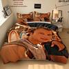 Outer Banks Pattern Bedding Quilt Set Quilt Cover Pillowcase Home Birthday Gift(1 * duvet cover + 2 * pillowcase, without core)