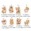 10Pcs Dog Embroidery Iron On Patches Adhesive Embroidery Appliques For Clothing Jackets Bags Hat Decoration and Sewing