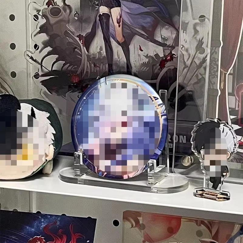 10-50PCS Acrylic Clear Stand Acrylic Easel Display Stand Multi-Functional Holder for Plate Card Commemorative Coin Collectibles Home Office Decoration