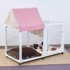 Clear Acrylic Pet Dog Enclosure for Small To Medium Breeds with Anti-Escape Design