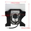 Motorcycle Halogen Headlight Plate For Husqvarna TE TC FE FC 150 200 250 300 350 400 450 500 2012- Enduro Motocross Tuning