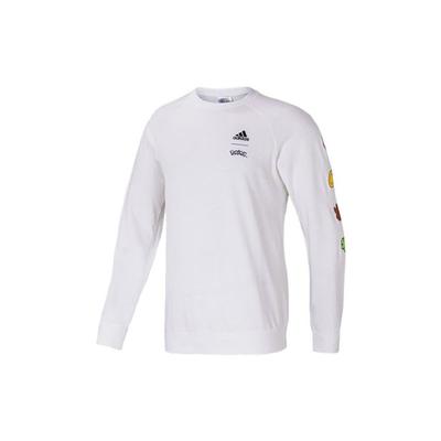 adidas X Pokemon Bedruckter Sport Trainings Hoodie Herren Tops Weiß GN3000