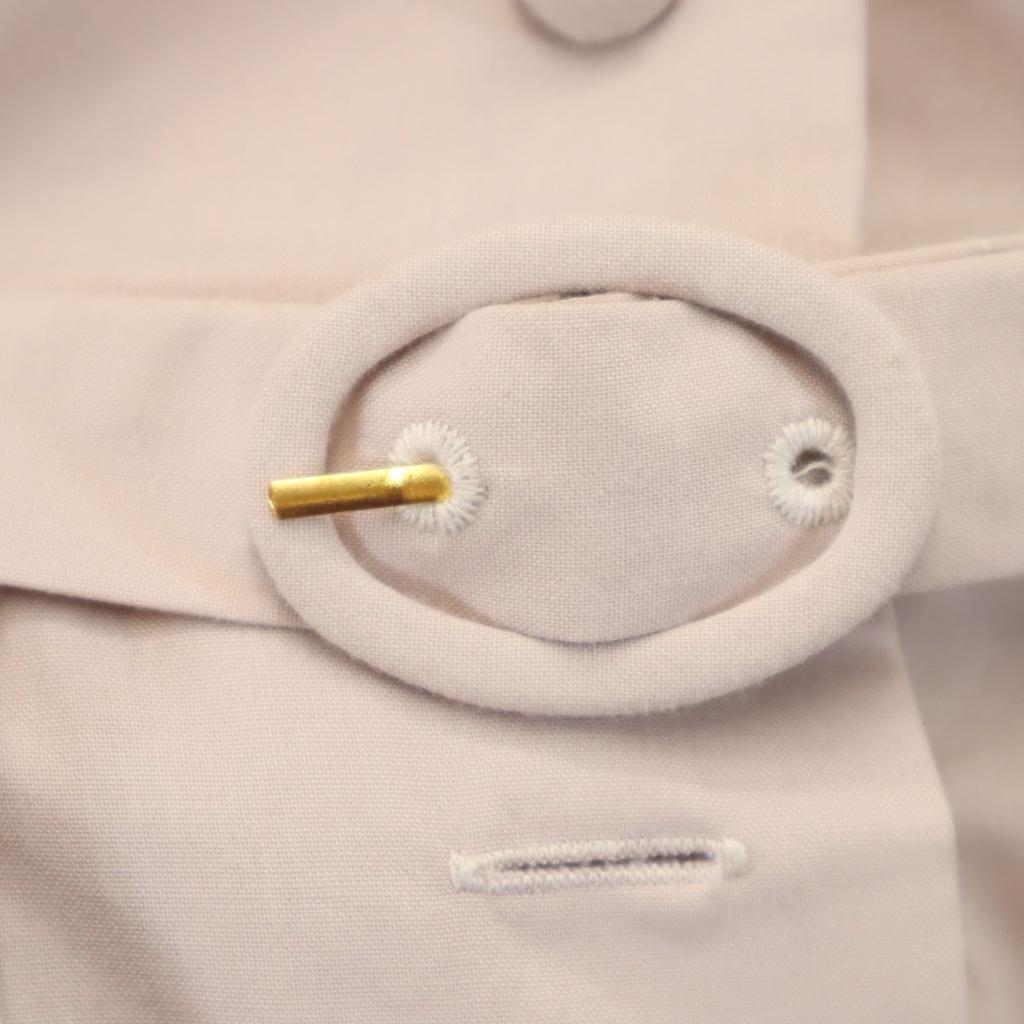 an another angelus Short sleeve Open color Long dress F Beige Women Used