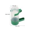 16Pcs Bird Drinking Cup Set 60Ml Automatic Water Feeder Spillproof Design for Parrot Cage Small Bird Container