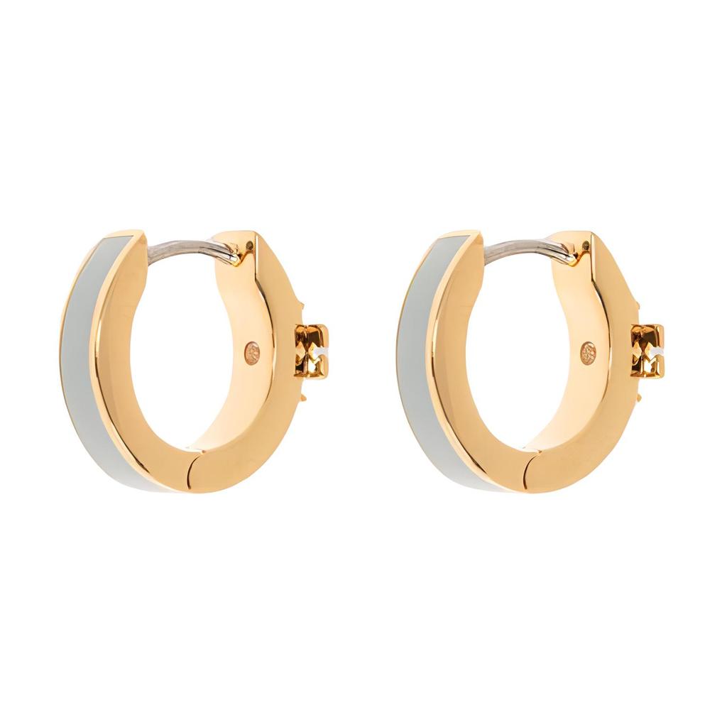 Tory Burch Logo Brass Earrings Women earrings Gold 1555150701