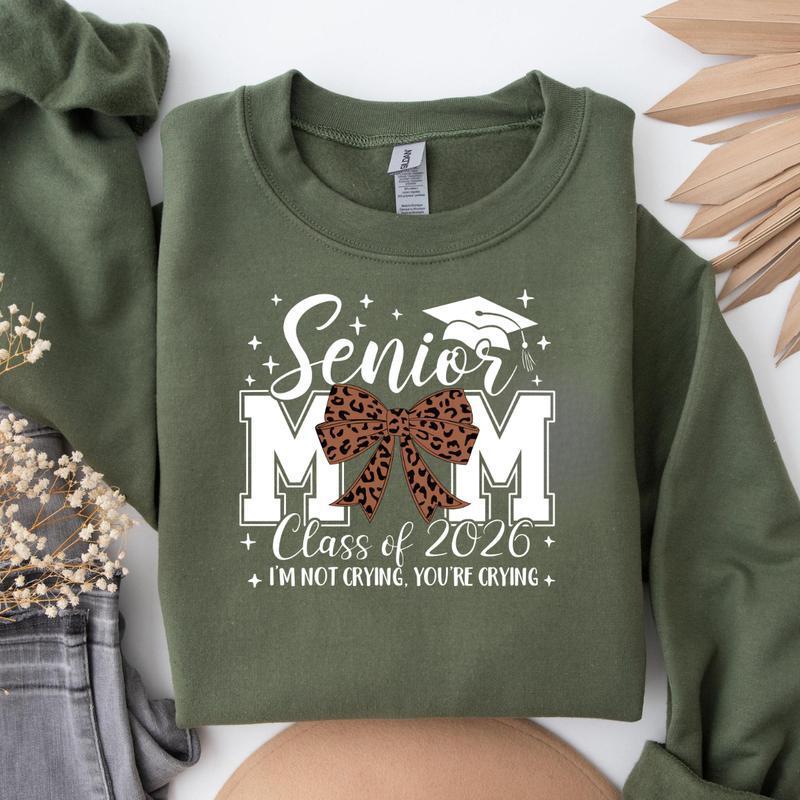 Proud Senior Mom  Crewneck – Graduation