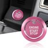 TOMALL Aluminum Engine Start Stop Push Button Cover Trim Compatible with Ford F-150 2016- Car Engine Ignition Start Button Cap Surrounding Trim Ring