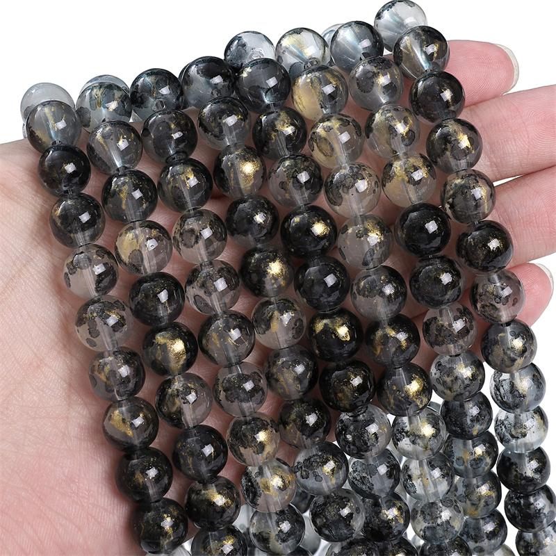 30/50 teile/beutel Glasperlen DIY Armband Halskette Ohrringe Schmuck Zubehör