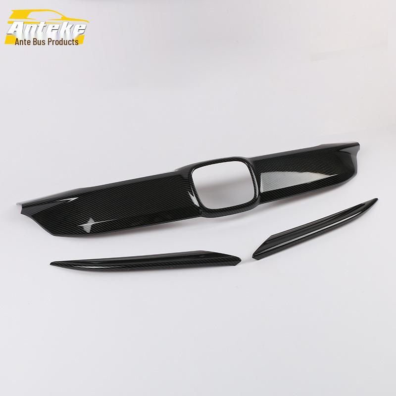 Suitable for 2019 Binzhi: Hood Bright Strip, Front Bumper Grille Trim, Decorative Sticker Car Accessories.