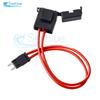 1Pcs 32V 25A ACC 16AWG Car Fuse Holder Mini Small Medium Micro2 Fuse Box ATM Blade Fuse Double Wire Extension Cord With Holder