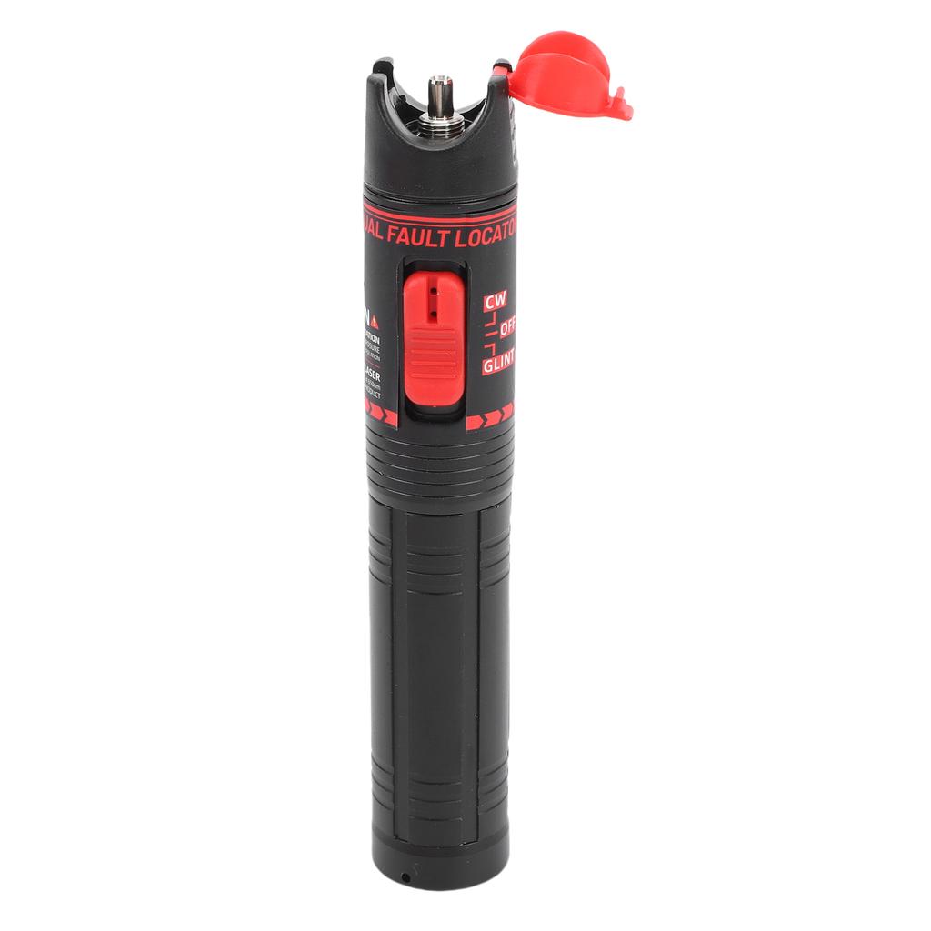Fiber Optic Test Pen 30KM Visual Fault Locator Red Light Source Rechargeable Optical Cable Tester