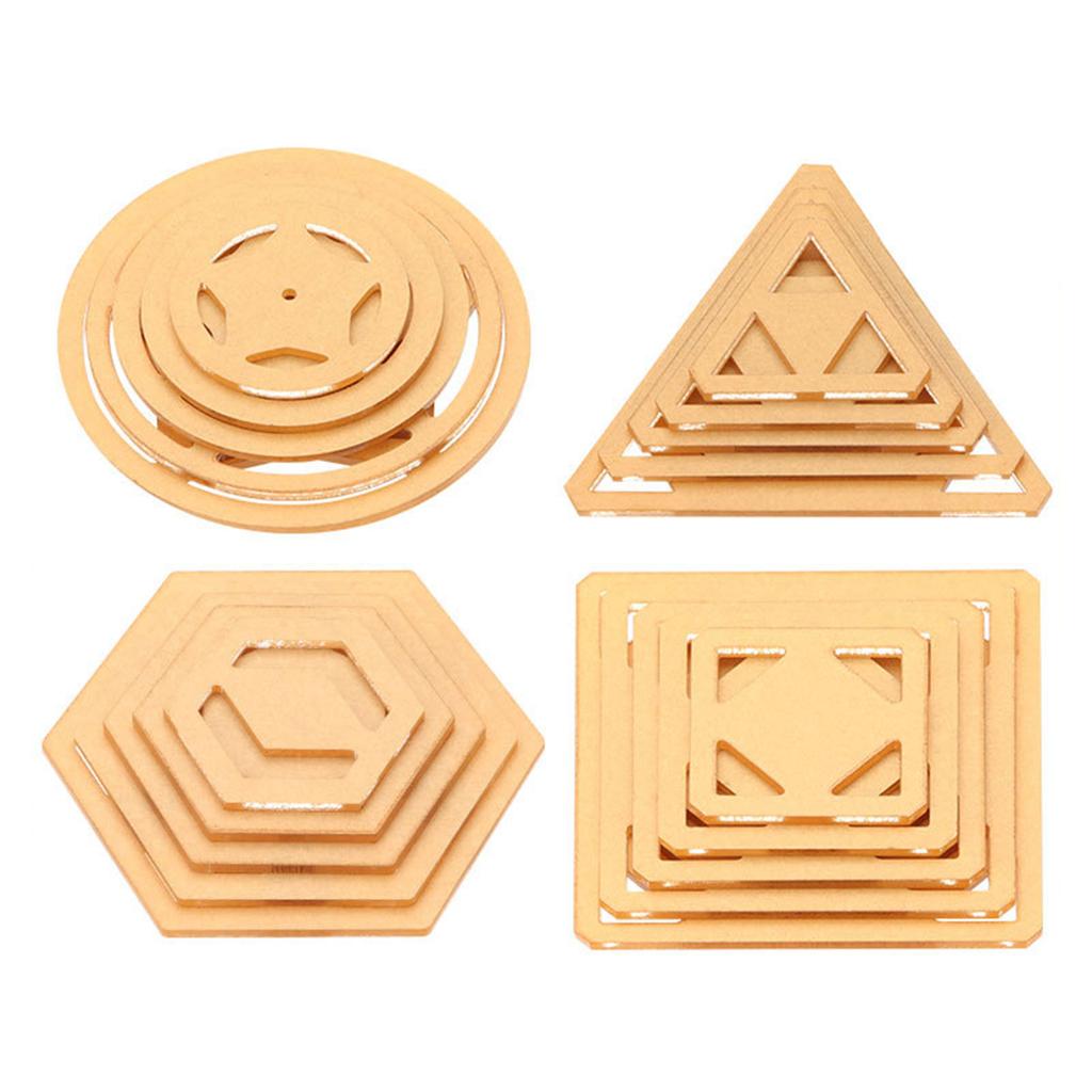 Quilt Making Templates Easy To Use Patchwork Stencils for Beginners and Hobbyists Multipurpose Sewing Template for Craft