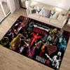 Nirvana Band Carpet Rug for Living Room Bedroom Home Sofa Decoration,Kids play Non-slip Floor Mat