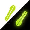 A Pair Car Rearview Mirror Reflective Sticker Car-styling Safety Warning Reflective Sticker Car Rearview Mirror Decorative Strip