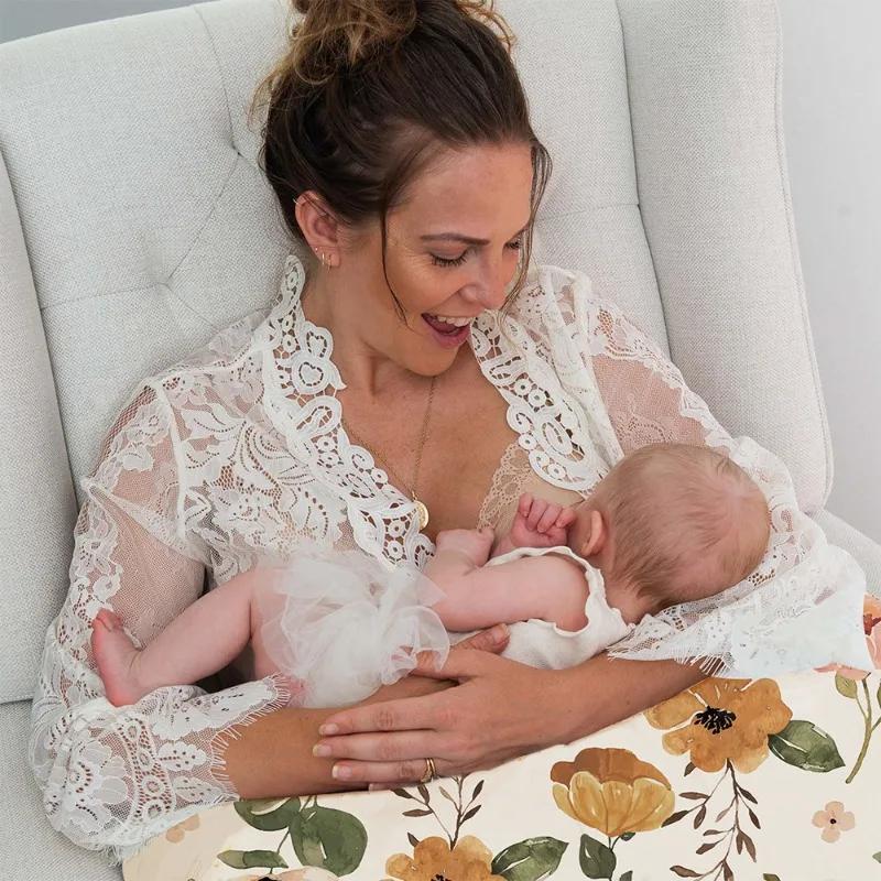 U-förmiges Stillkissen für Schwangere Baby Anti-Aufstoßen und Wundergerät nach der Geburt Multifunktionales Babykissen