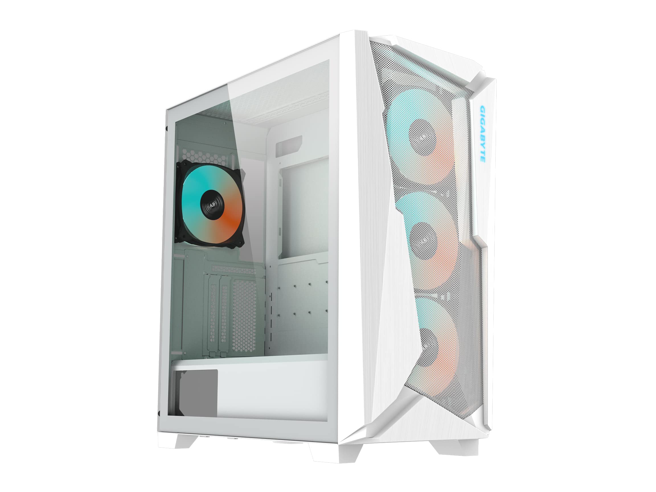 

GIGABYTE C301 GLASS WHITE V2 Middle Tower PC Case C301GW V2 CS9183