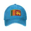 Sri Lanka Official Flag of the Republic of Sri Lanka Baseball Cap Sun Cap fun hats Bobble Hat Women Hats Unisexs