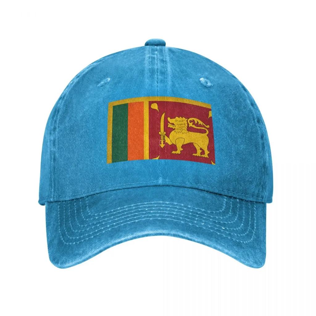 Sri Lanka Official Flag of the Republic of Sri Lanka Baseball Cap Sun Cap fun hats Bobble Hat Women Hats Unisexs