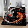 3D Fish Cute Printed Blankets Warm Flannel Blankets Soft and Comfortable Blanket Bed Linings Blankets for Beds Birthday Gift