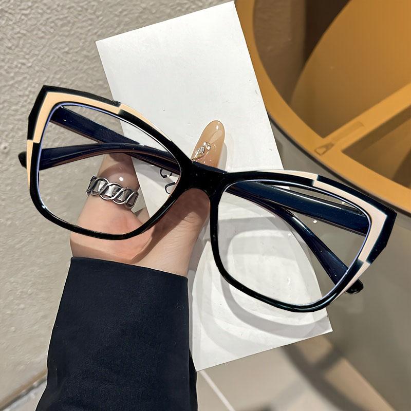 Europe&America Sqaure Reading Glasses Women Block Color Leopard Computer Eyeglasses Presbyopia Eyewear +1.0+1.5 ...+3.0 Unisex