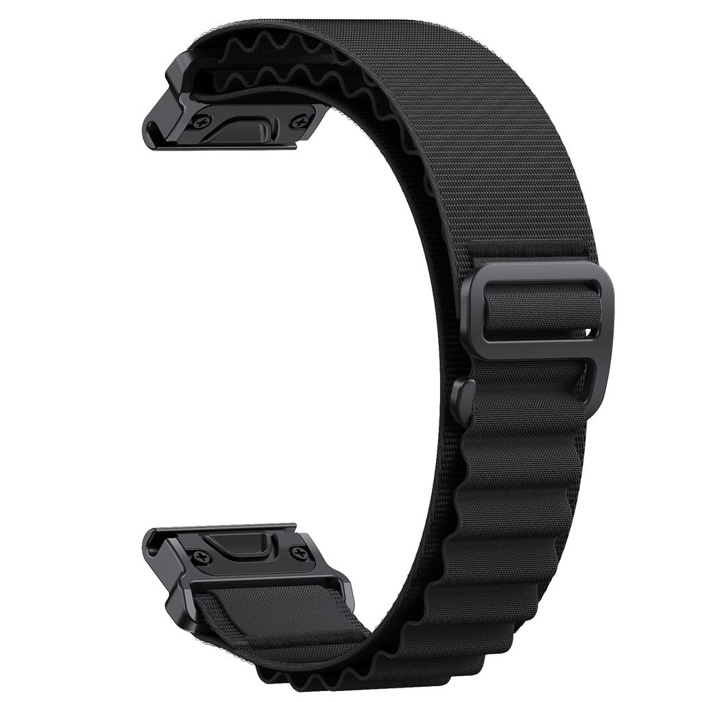 22mm 26mm Nylon Quick Fit Strap for Garmin Fenix 8 7X 7 Pro Fenix 6X 6 5X 5Plus Tactix 7 Forerunner 965 955 Enduro 2 Loop Band