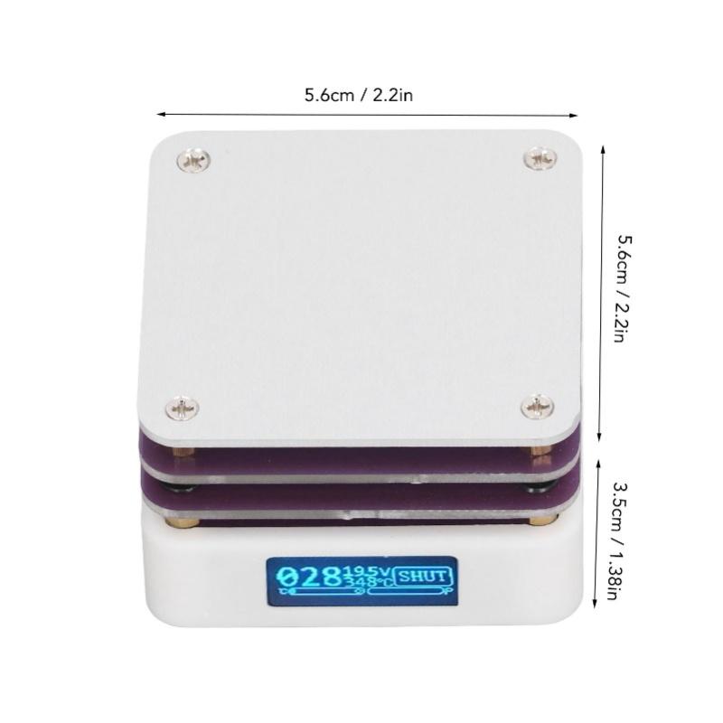 20V Mini Smart Thermostat Heating Soldering Plate Welder Hot Preheating Chip Welding Station For DIY Repair Laboratory