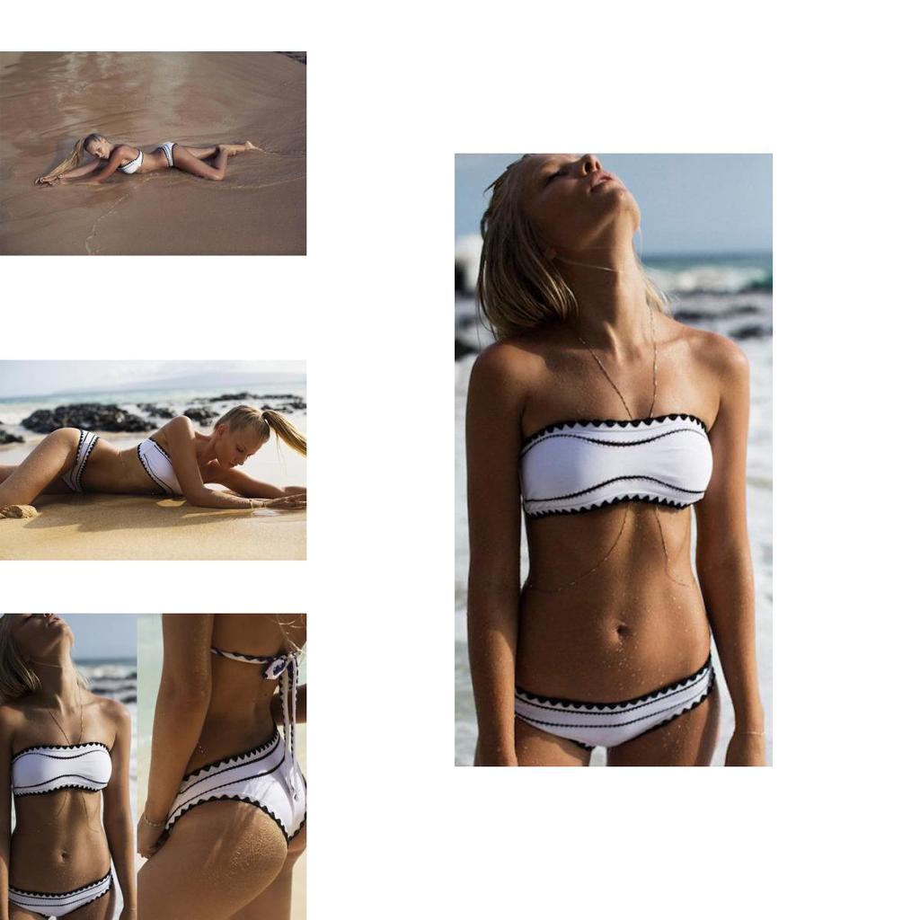 Elegant Womens Padded Bra Floral Swimsuit With Timeless Beach Bandage Bikini Style