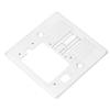 Sewing Machine Needle Plate Q235 Steel Throat Plate Replacement for 3321 3323 Talent Sewing Attachment