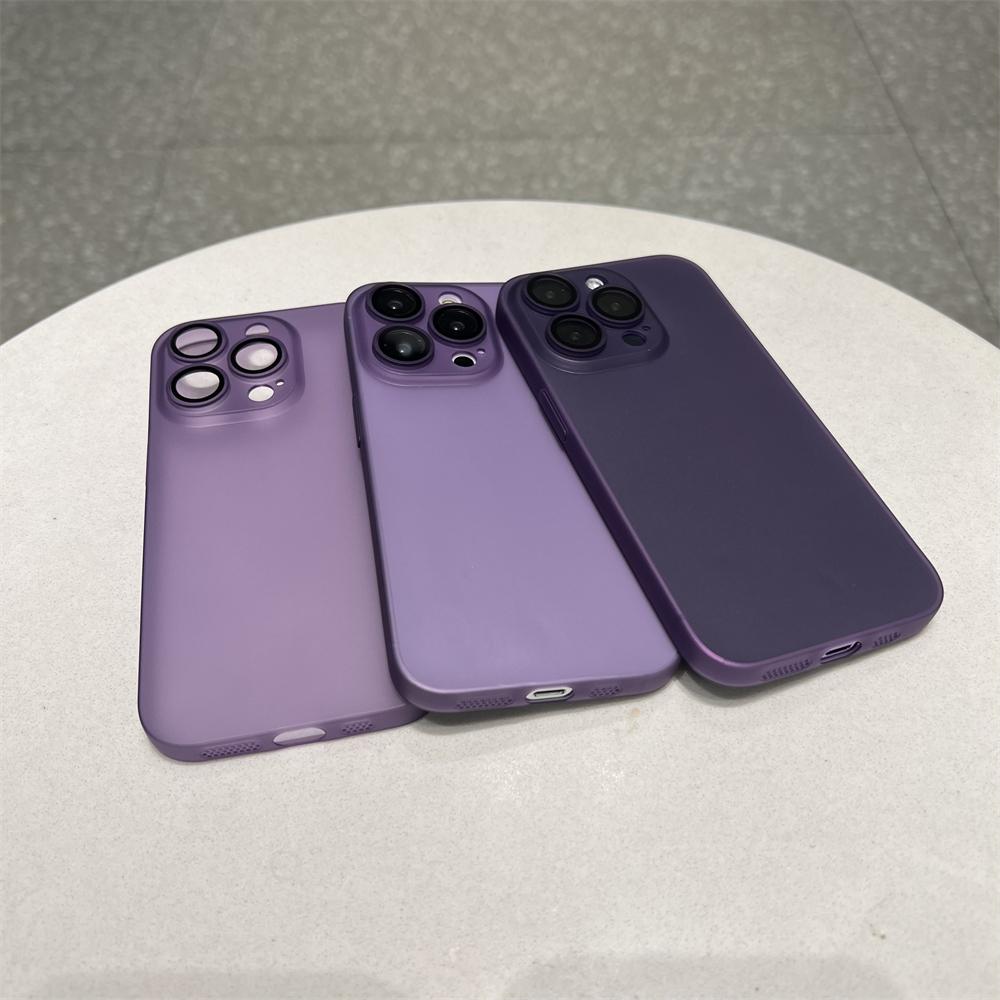 Matte Translucent Shockproof Tpu Case For Iphone 14 13 12 11 Pro Max 14plus Clear Frosted Armor Skin Cover With Lens Glass Funda