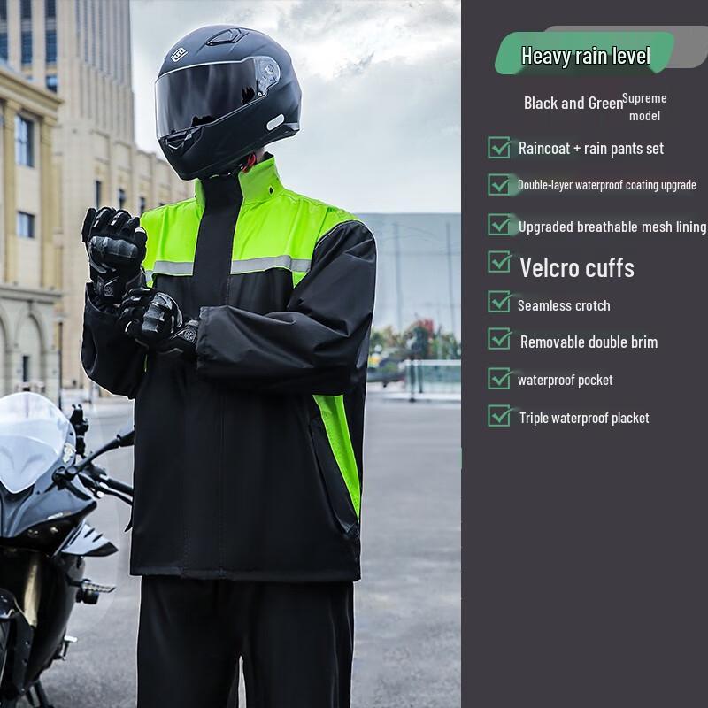 KarLot Motorcycle Rain Suit L-XXXXL