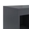 Sideboard Anthracite 100.5 x 39 x 107 cm Steel