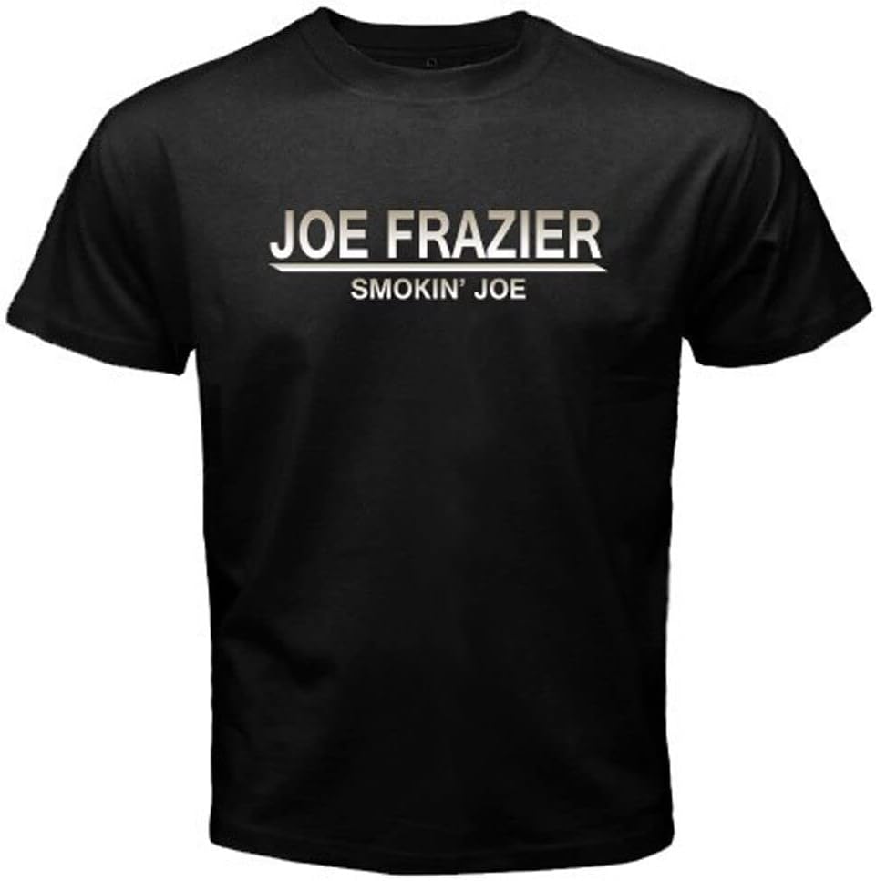 New Joe Frazier Smokin Joe Boxing Legend Champ Men s Black T-Shirt Size S-3XL XXL чёрный
