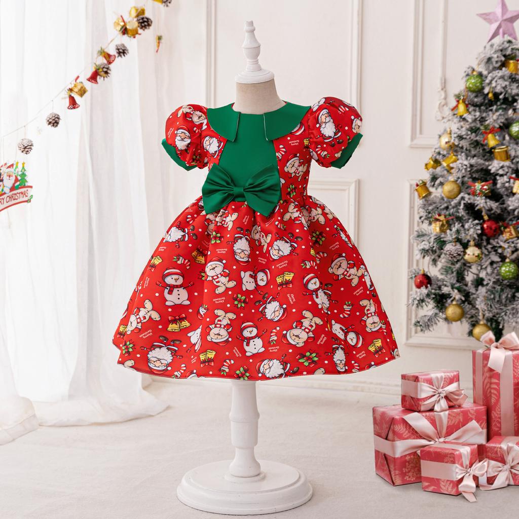 Summer Wedding Flower Girls Dress Toddler Baptism 7st Birthday Dress Baby Girl Clothes Princess Wedding Party Kids Costume