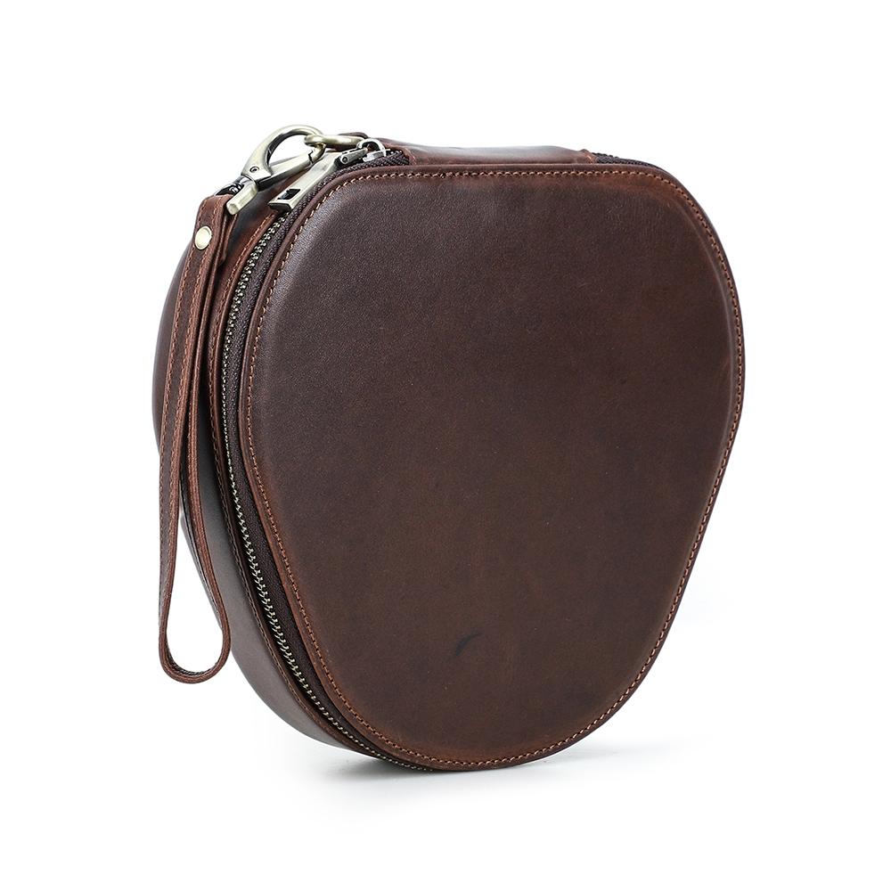 

Genuine Leather Case for Apple AirPods Max SONY WH1000 XM4 XM5 XM6 Headphone Travel Carrying Case Protective Cover Storage Box for sony WH1000XM4 кавовий